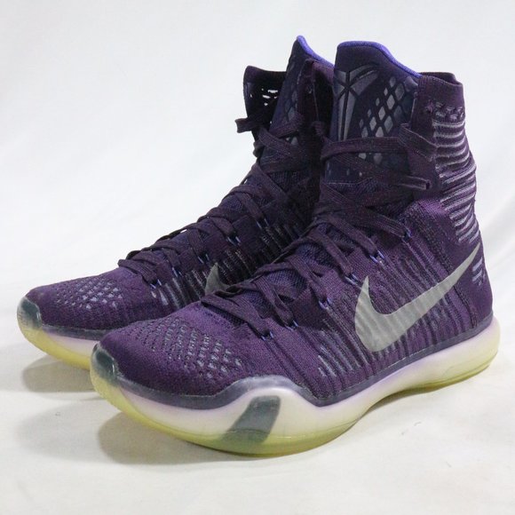NIKE x KOBE X 10 Elite High Team Pack Sneakers Sz 8 US Men - Picture 2 of 13